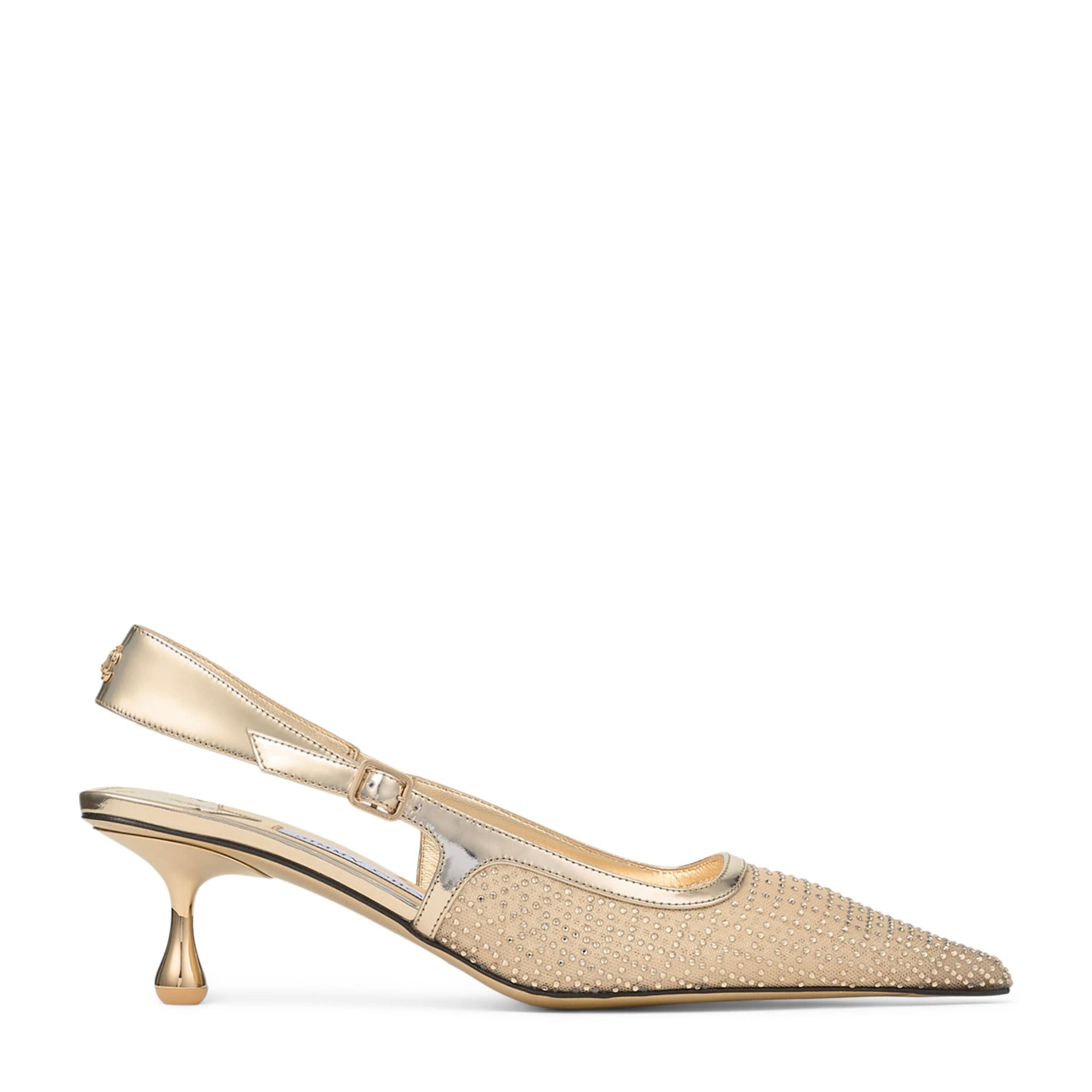 Amel 50 Embellished Slingback Pumps