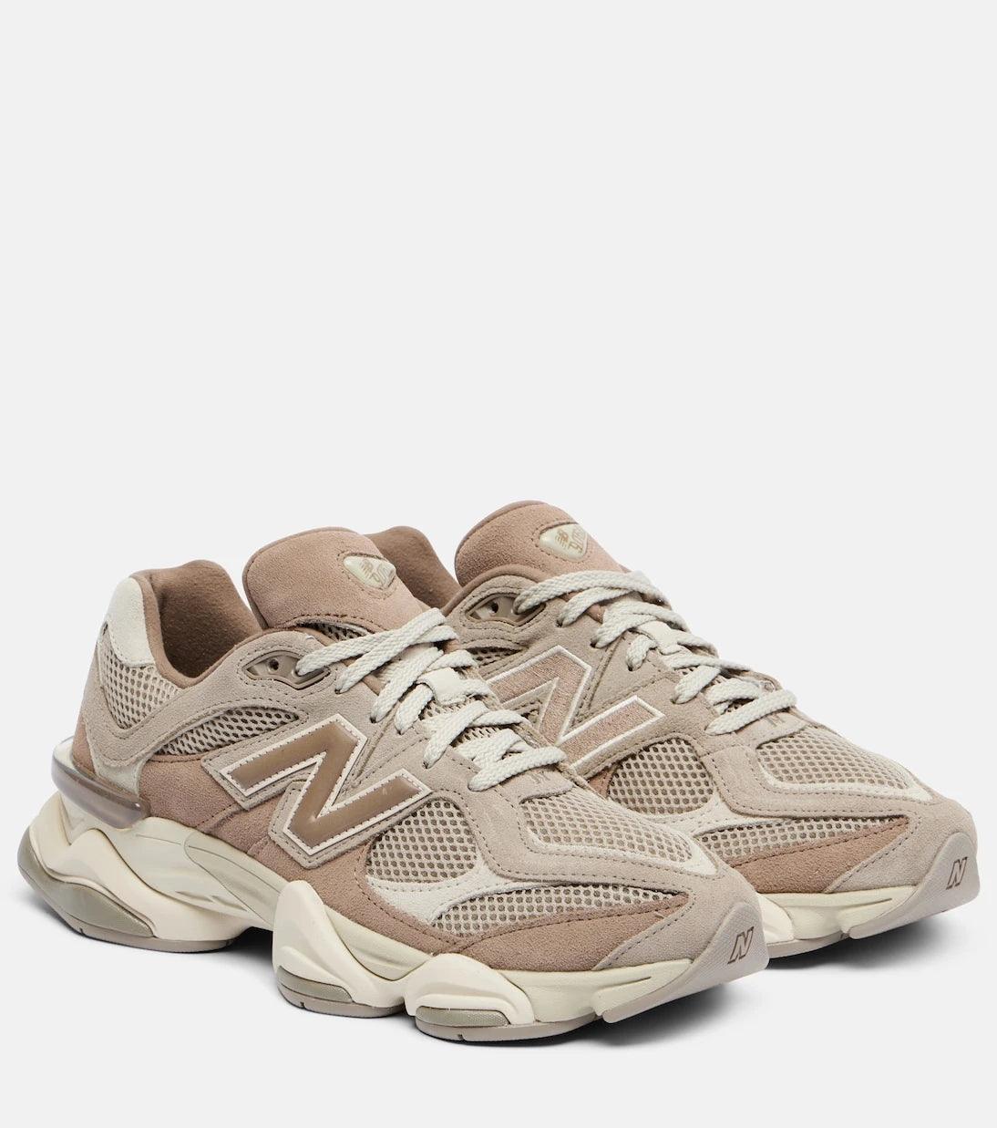 New Balance - 9060 suede-trimmed mesh sneakers