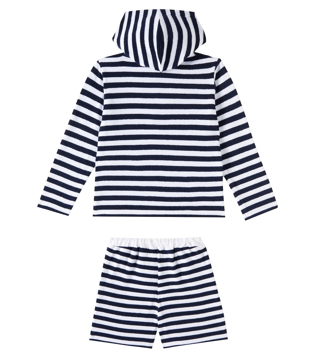 Patachou - Cotton-blend terry hoodie and shorts set