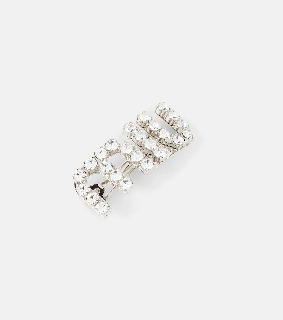 Miu Miu - Logo embellished hair clip