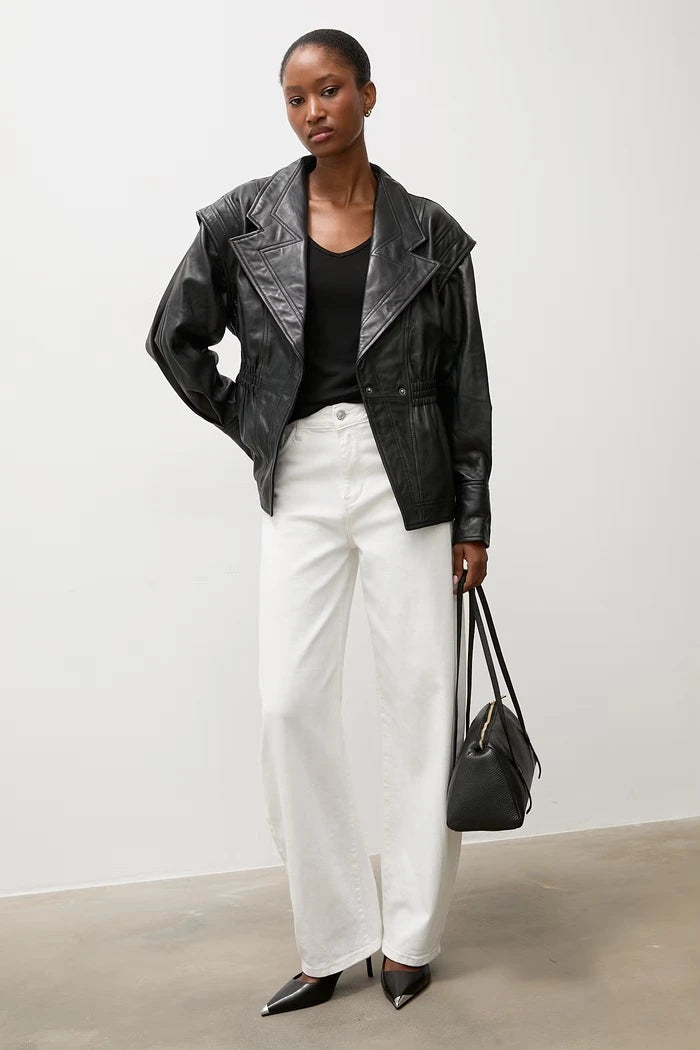 Кожено яке Answear.LAB  NOOR from the Unscripted collection
