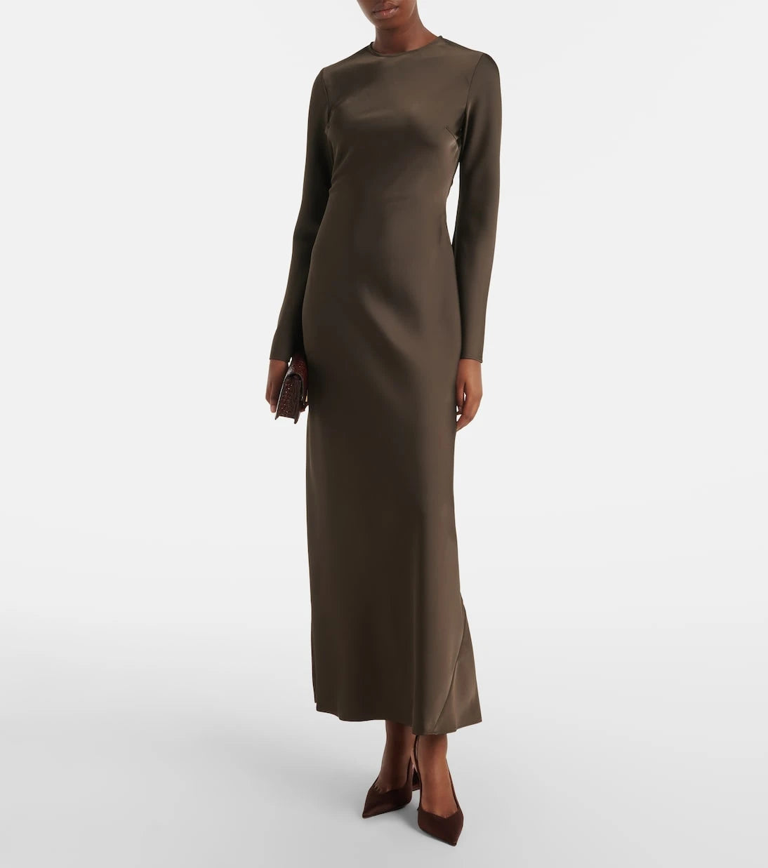 Rotate - Satin maxi dress
