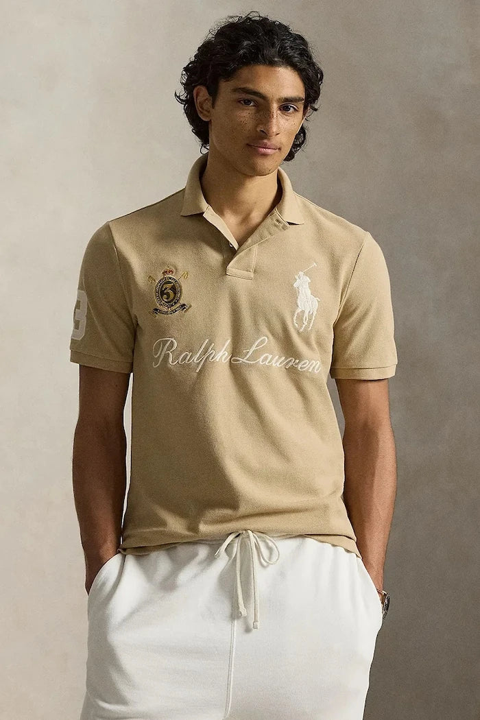 Polo Ralph Lauren тениска с яка мъжка от памук