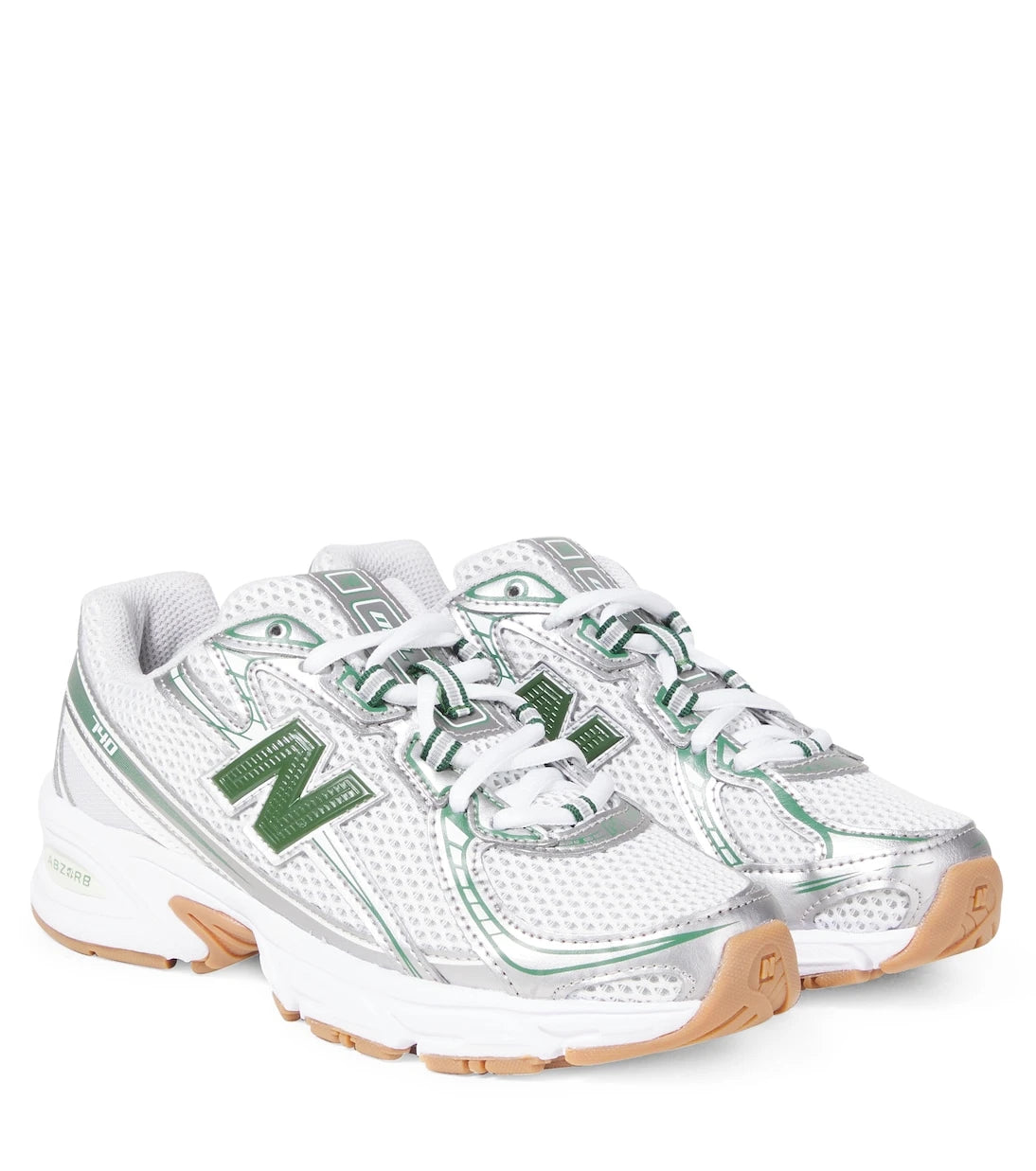 New Balance Kids - 740 Junior leather-trimmed mesh sneakers