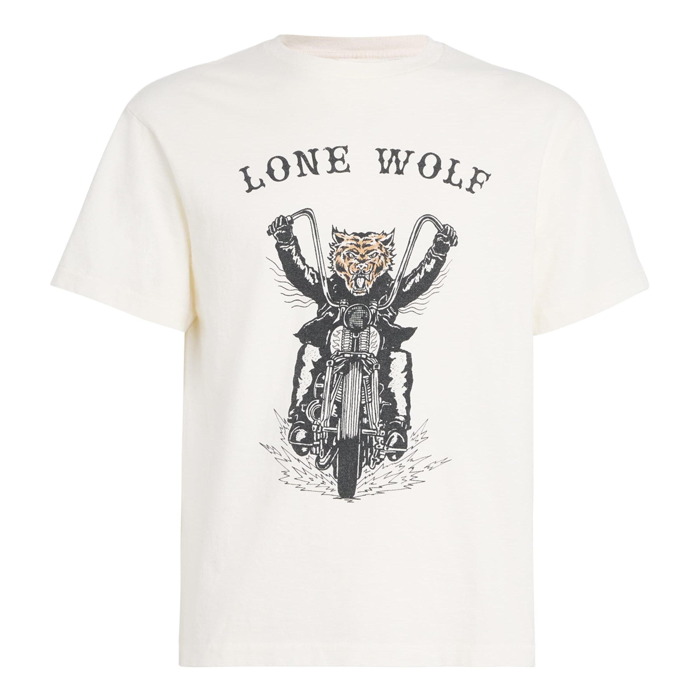 Cotton Lone Wolf T-Shirt