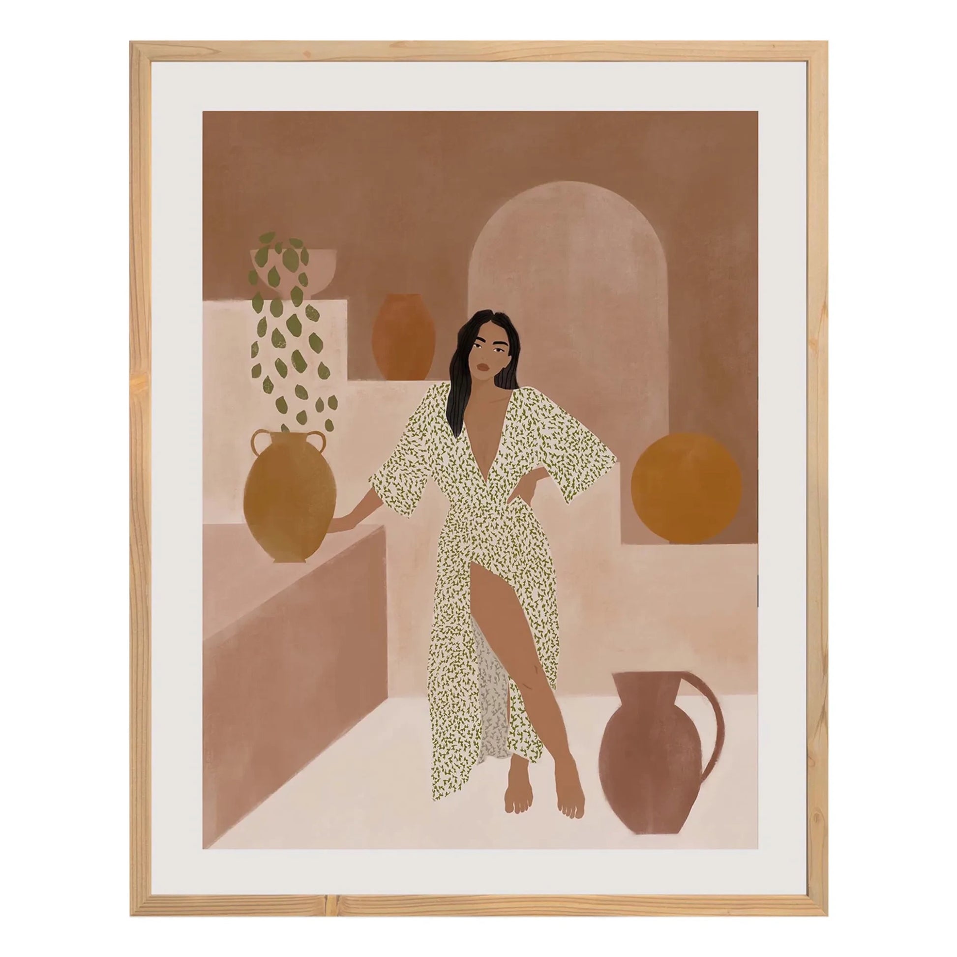 Carla Llanos - Vacation Poster