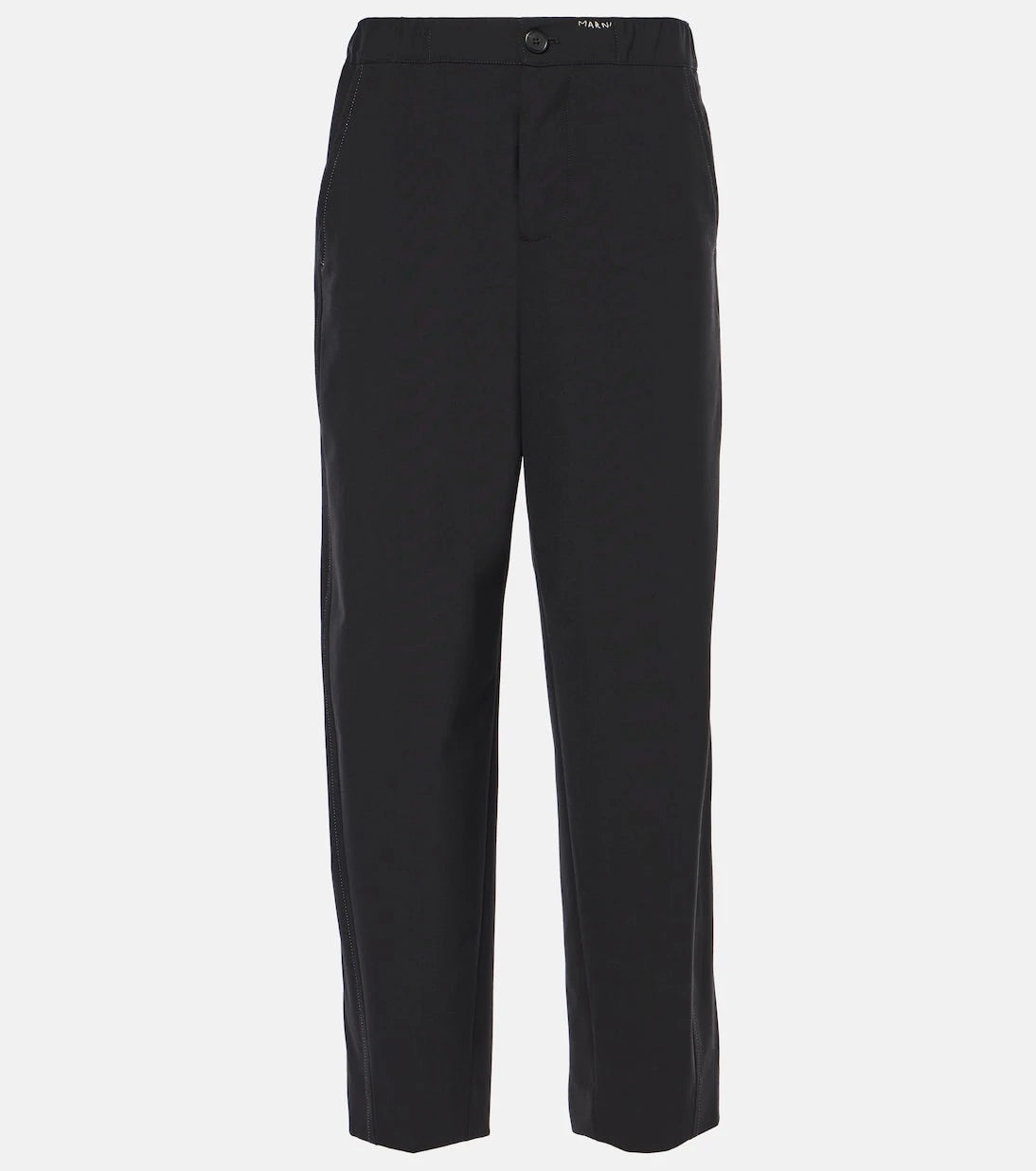 Marni - High-rise tapered pants