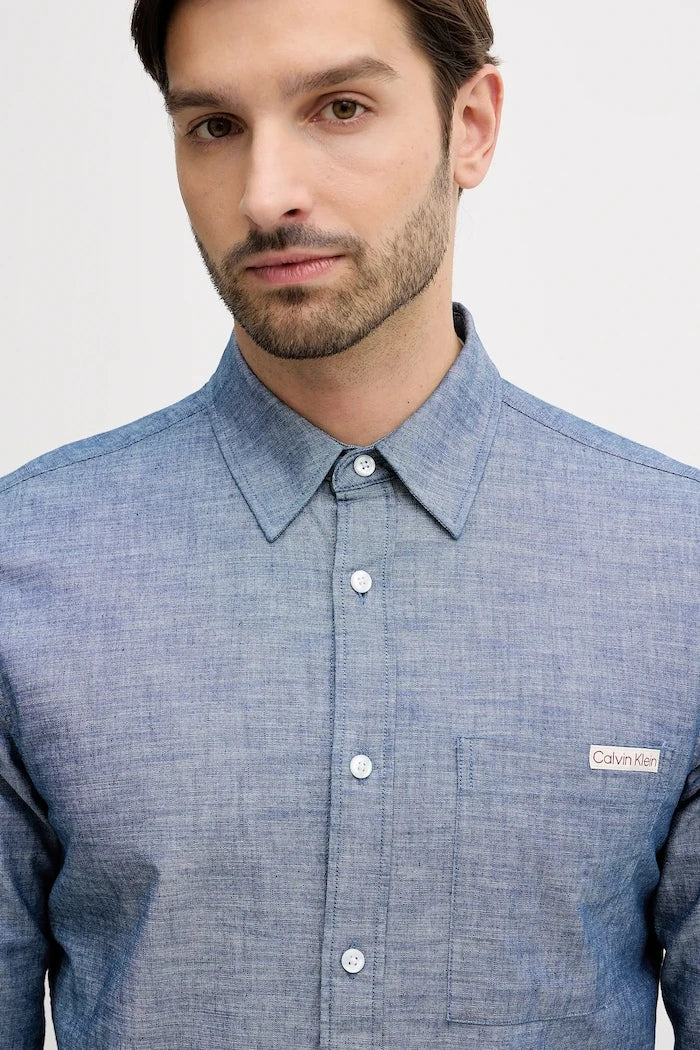 Памучна риза Calvin Klein Jeans
