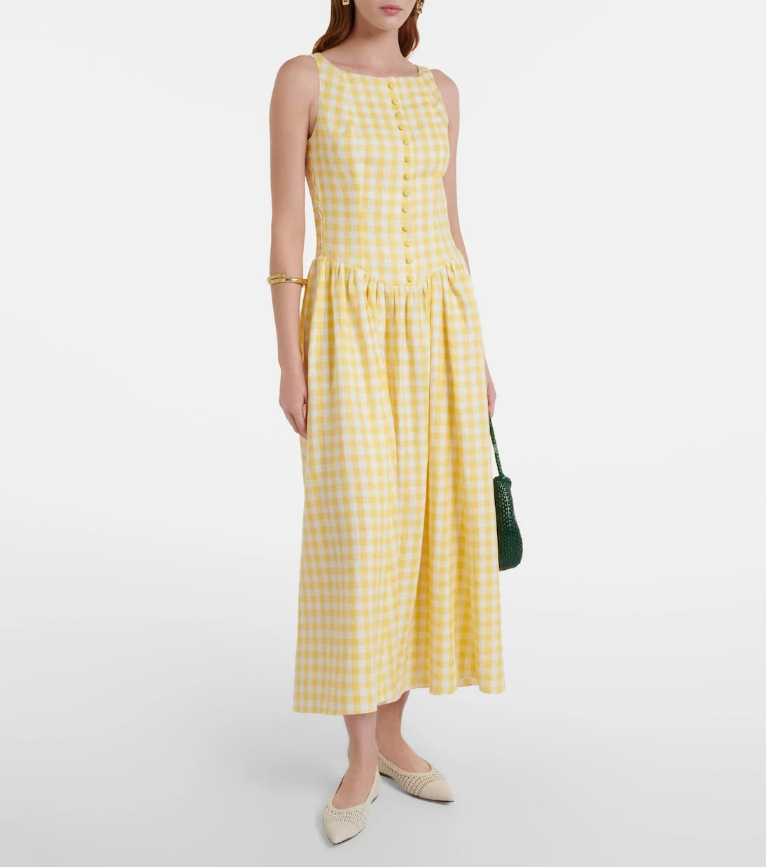 Faithfull - Fortia linen midi dress
