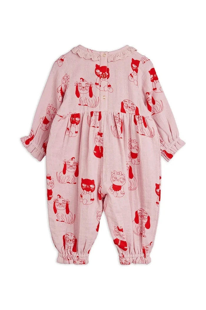 Mini Rodini bebekler için pamuklu çocuk tulumu Minibabies