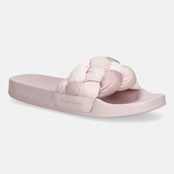 Tommy Jeans чехли дамски TJW BRAIDED SLIDES