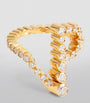 Yellow Gold and Diamond Ensemble ‘P’ Ring