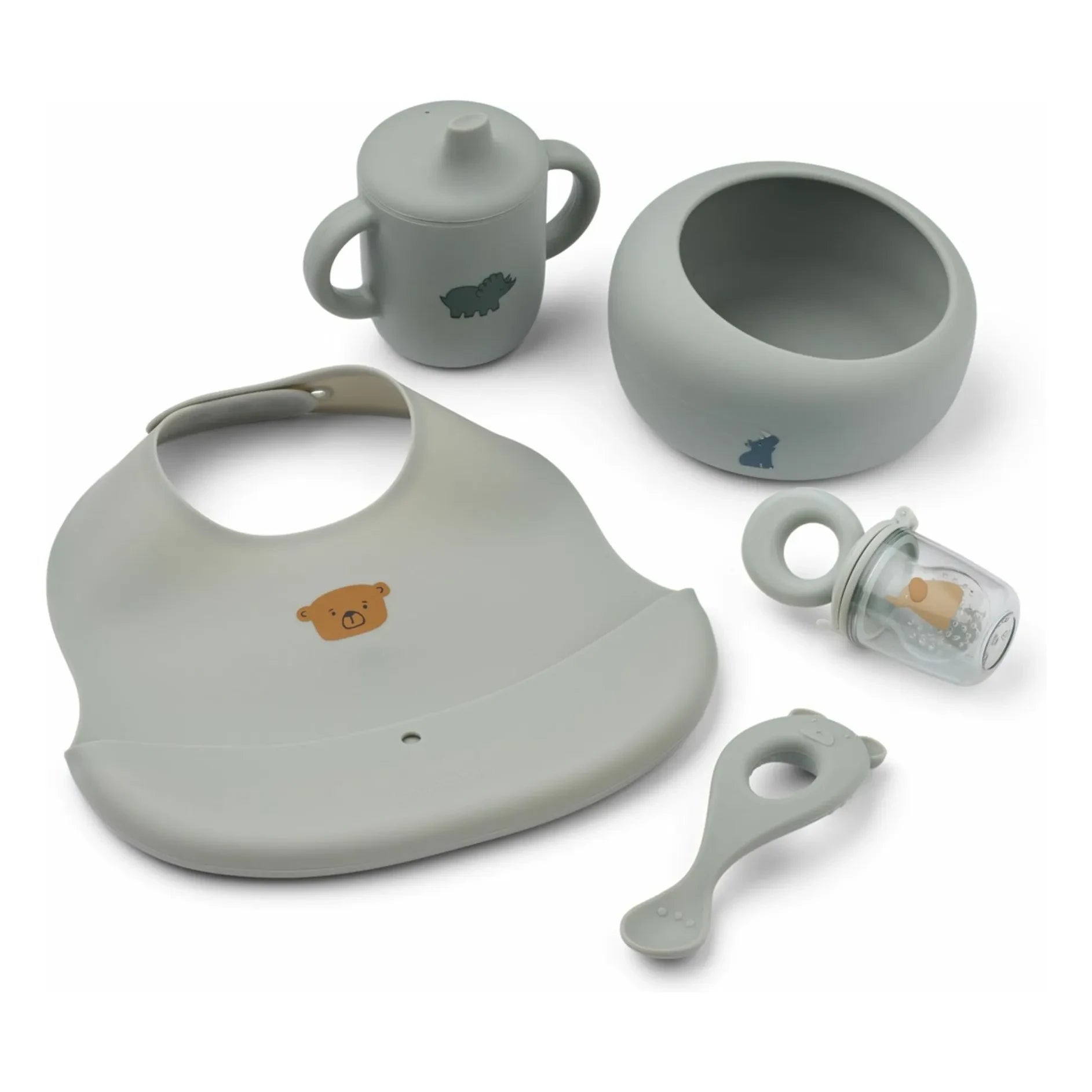 Liewood - Mileah meal set | Dove blue