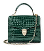 Aspinal Of London Green Midi Mayfair Top-Handle Bag