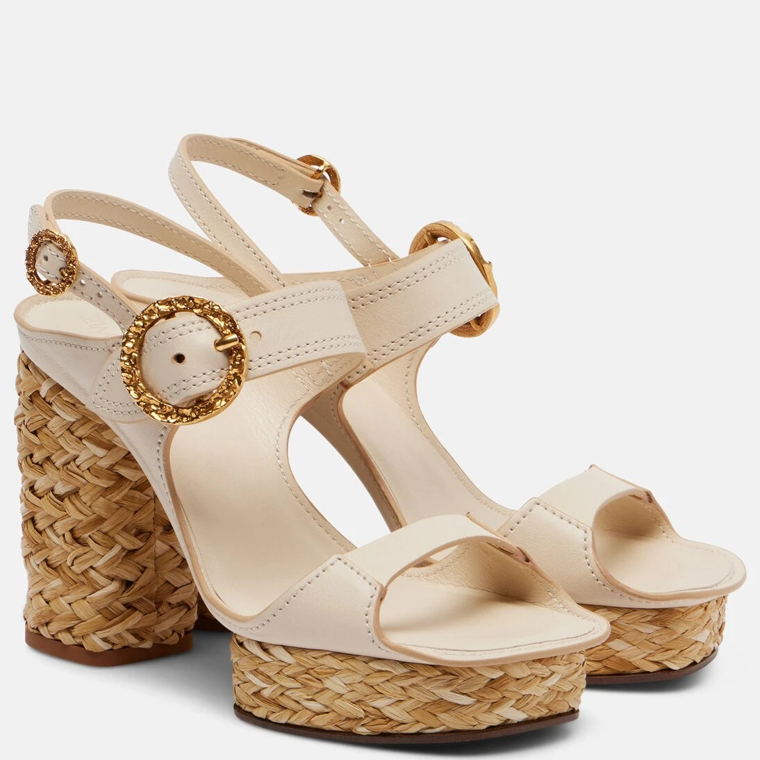 Zimmermann - Talia leather slingback sandals