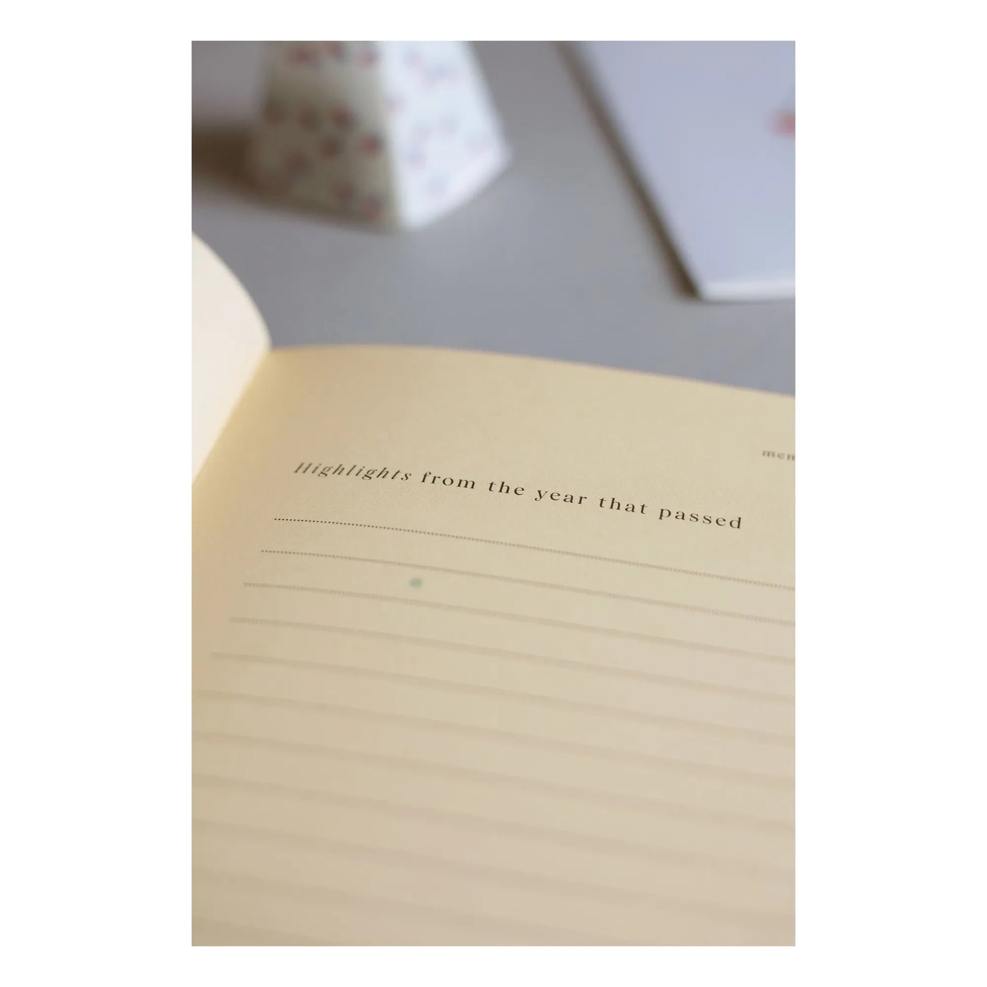 Specialday - My Birthdays memory book - EN | Ecru