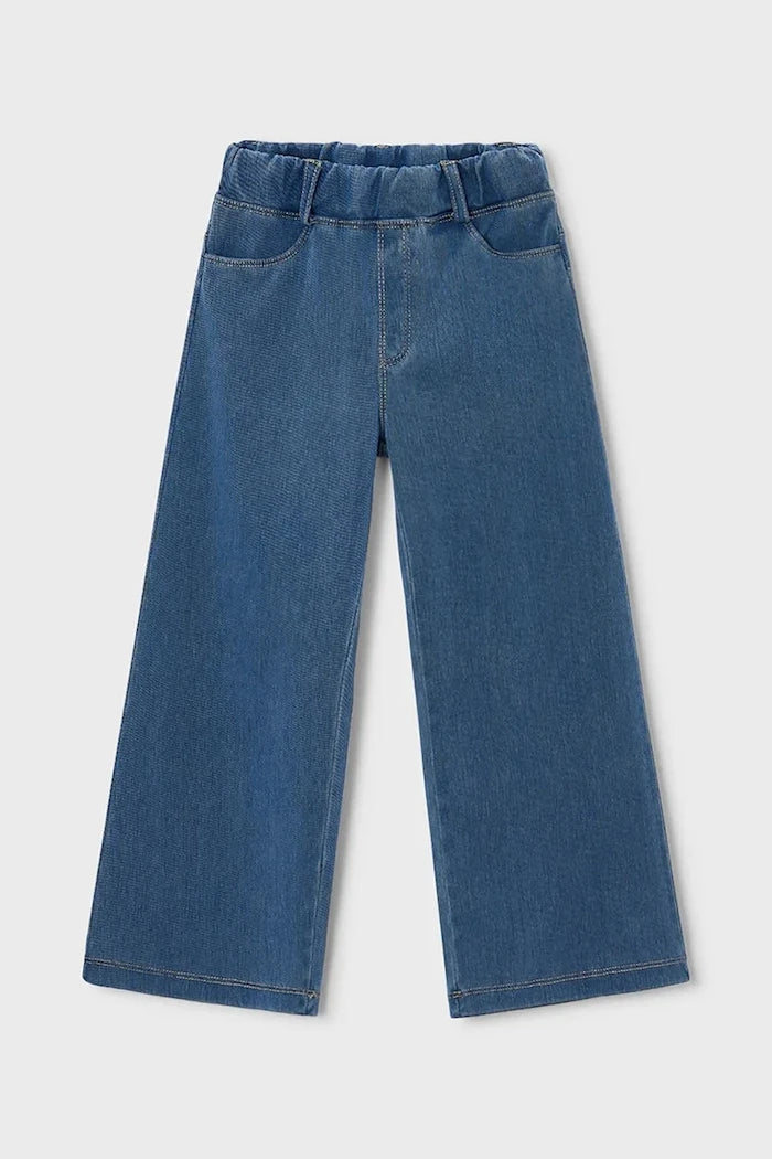 Çocuklar için wide leg kot pantolon