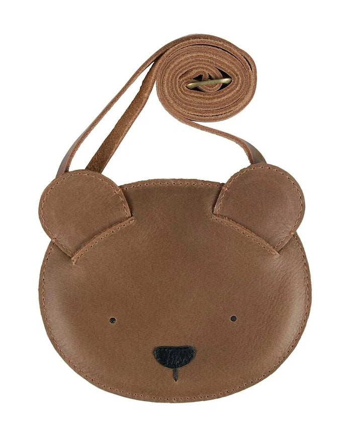 Donsje Britta Classic Purse Bear Çocuk Deri Çanta