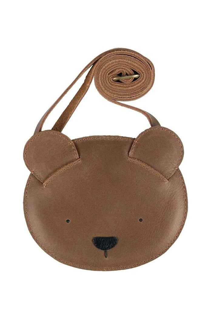 Donsje Britta Classic Purse Bear Çocuk Deri Çanta