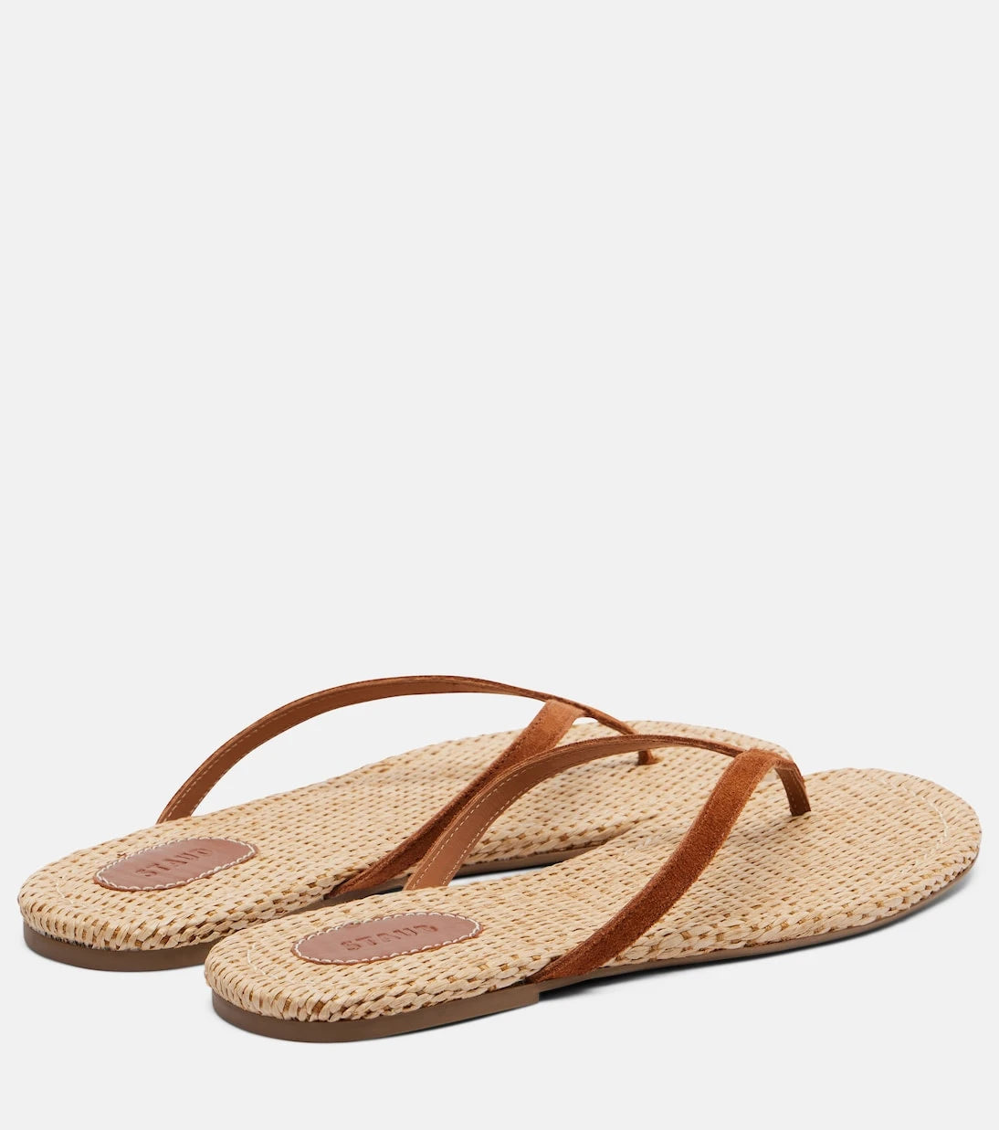 Staud - Freja suede thong sandals
