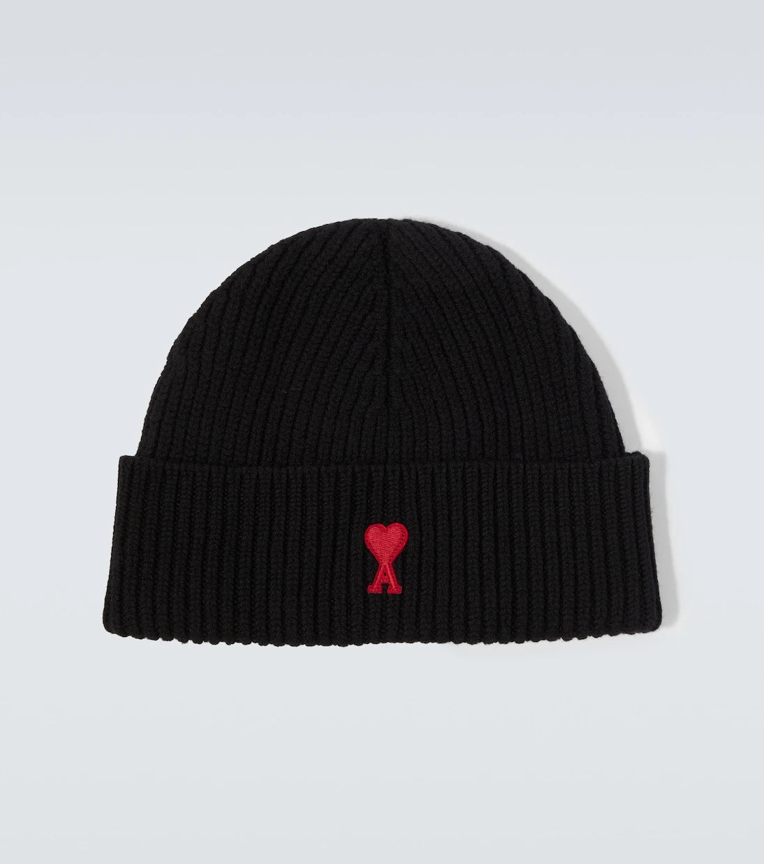 Ami Paris - Ami de Cœur virgin wool beanie