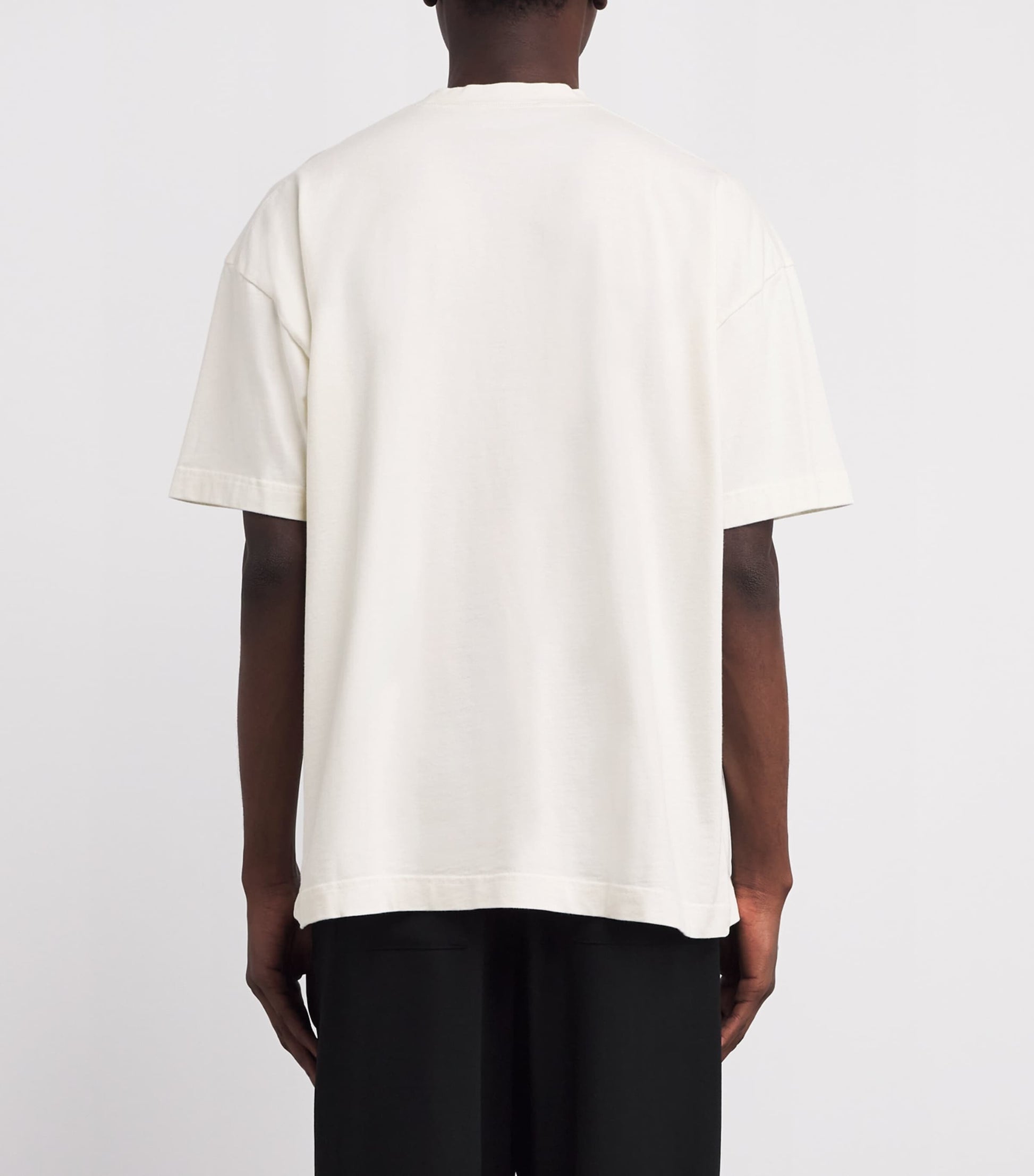 Cotton Stars Serif Print T-Shirt