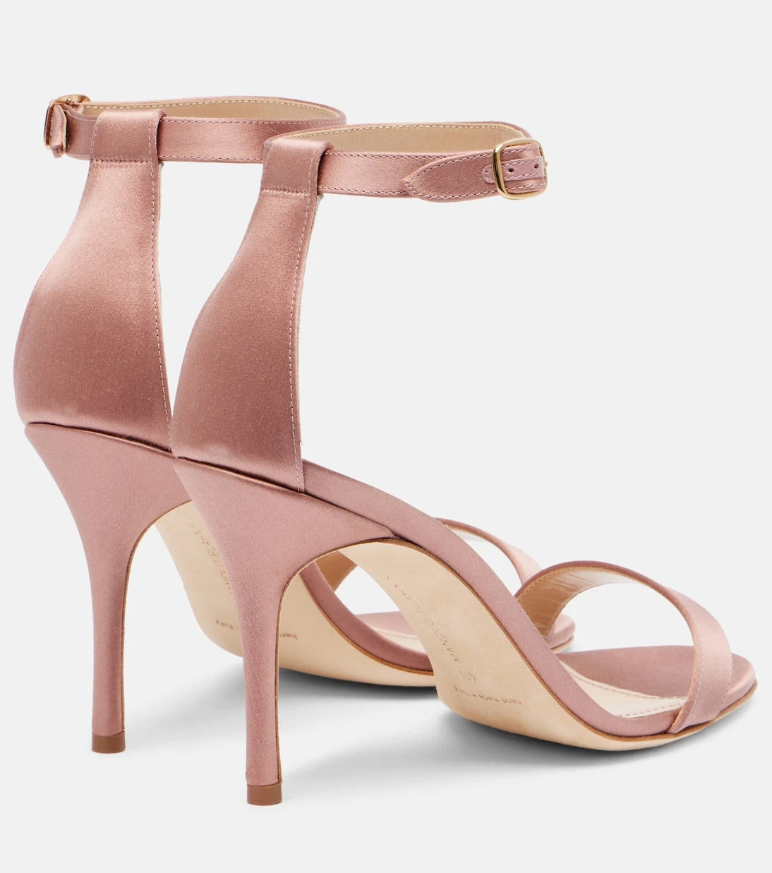 Manolo Blahnik - Chaos satin sandals