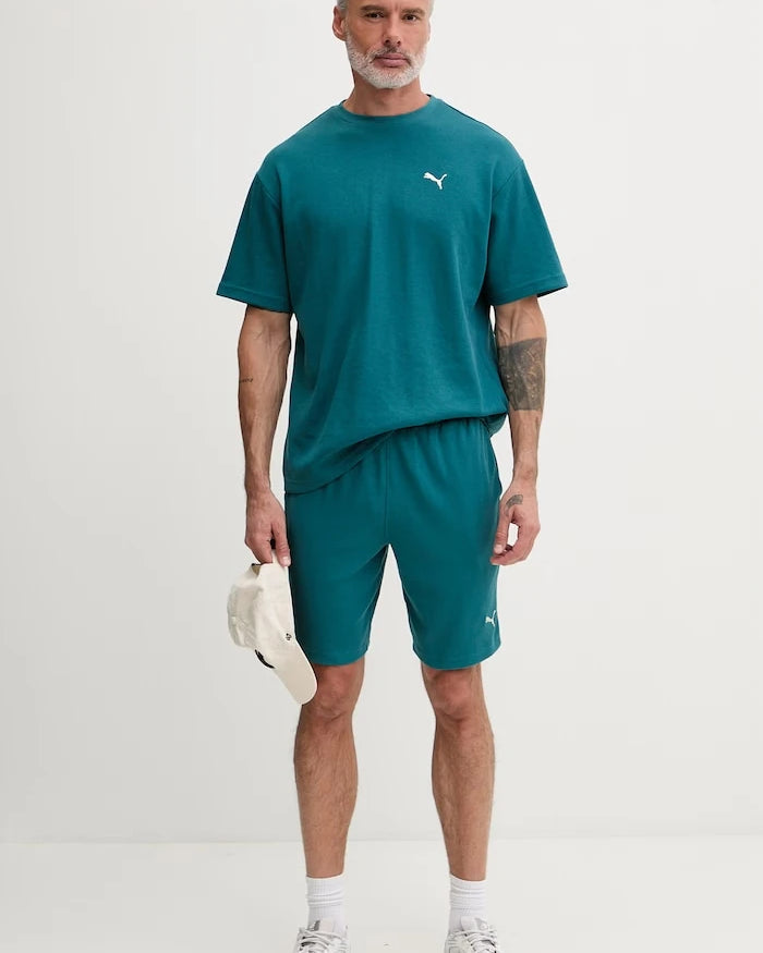 Puma Erkek Pamuklu Kısa Spor Şortu Essential Elevated