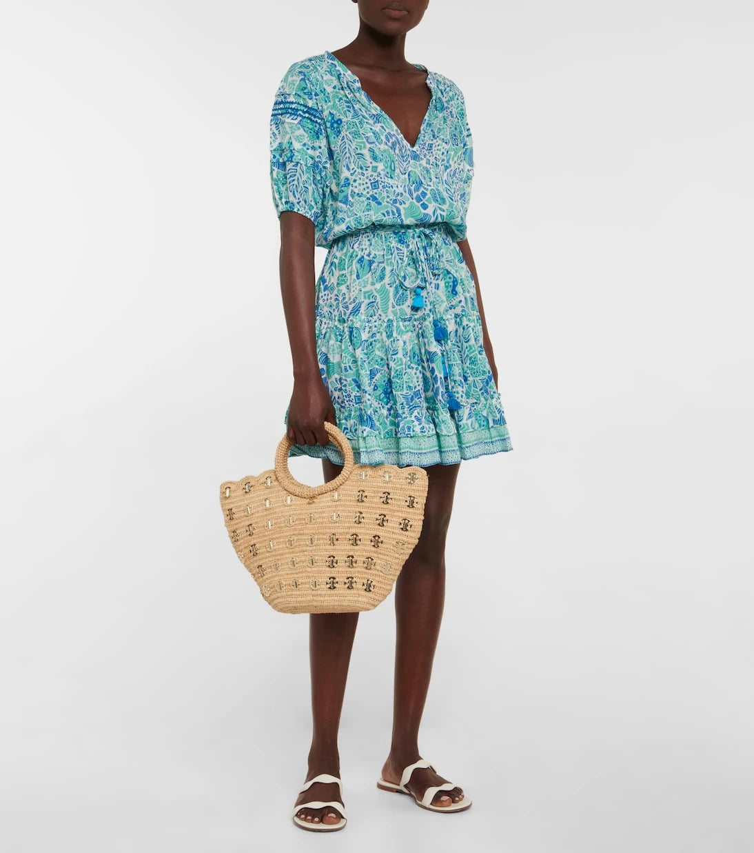 Poupette St Barth - Bona printed minidress