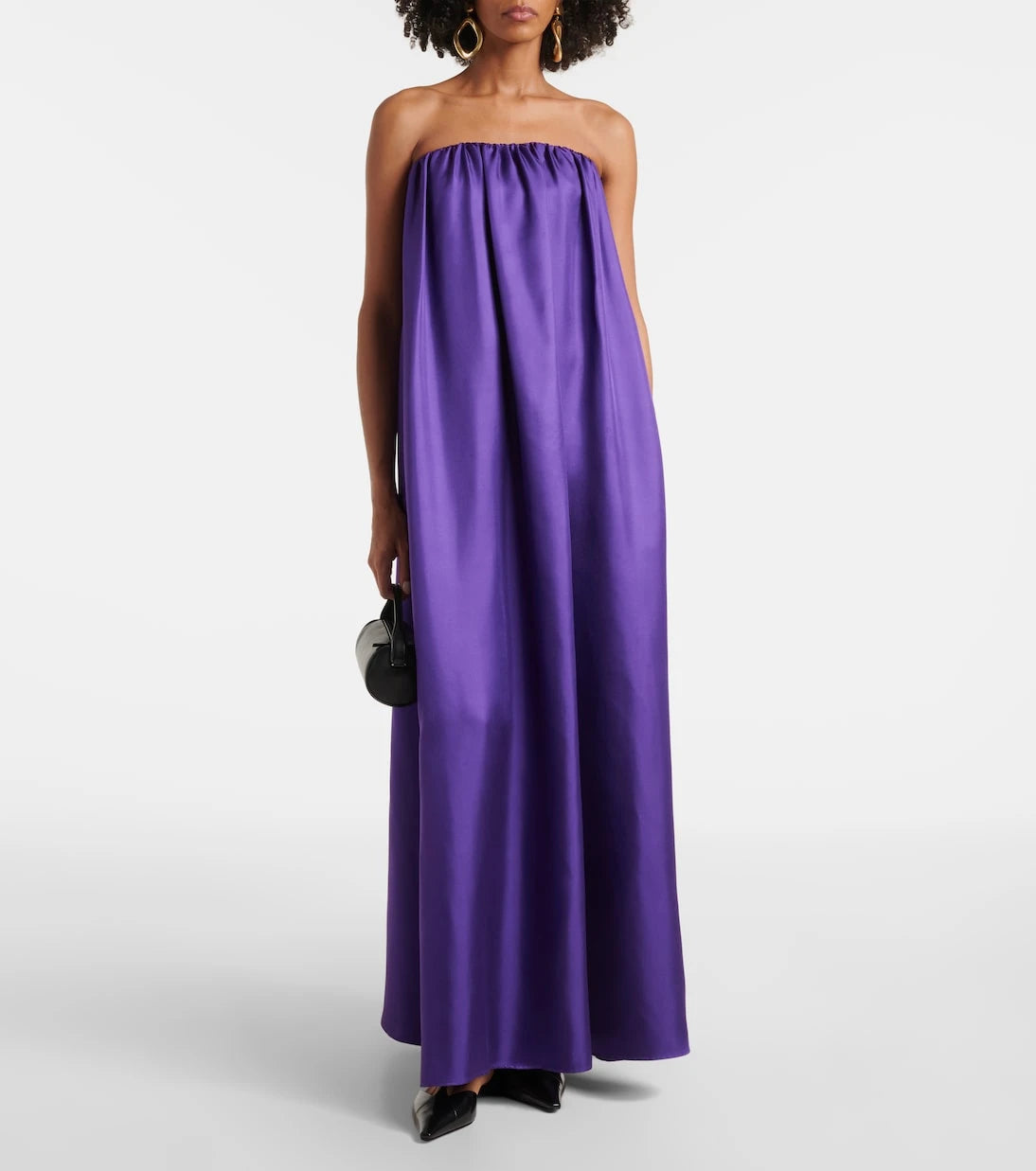 Max Mara - Edda pleated silk maxi dress