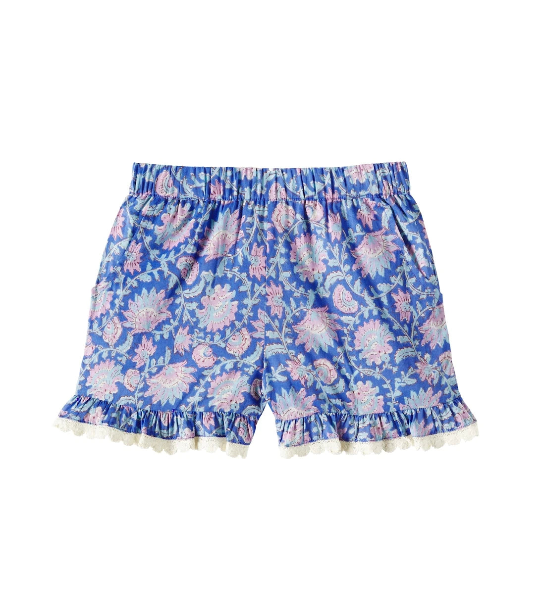 Louise Misha - Printed cotton voile shorts