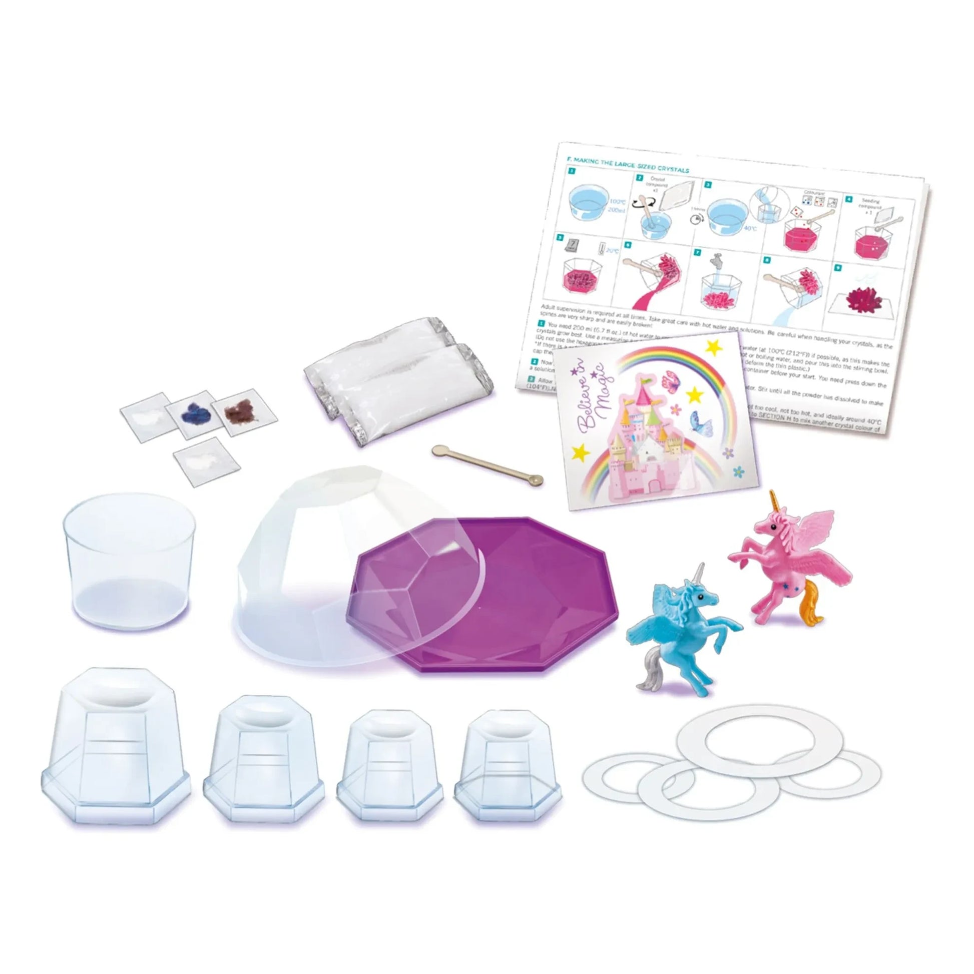 4M - Crystal kit - Unicorns