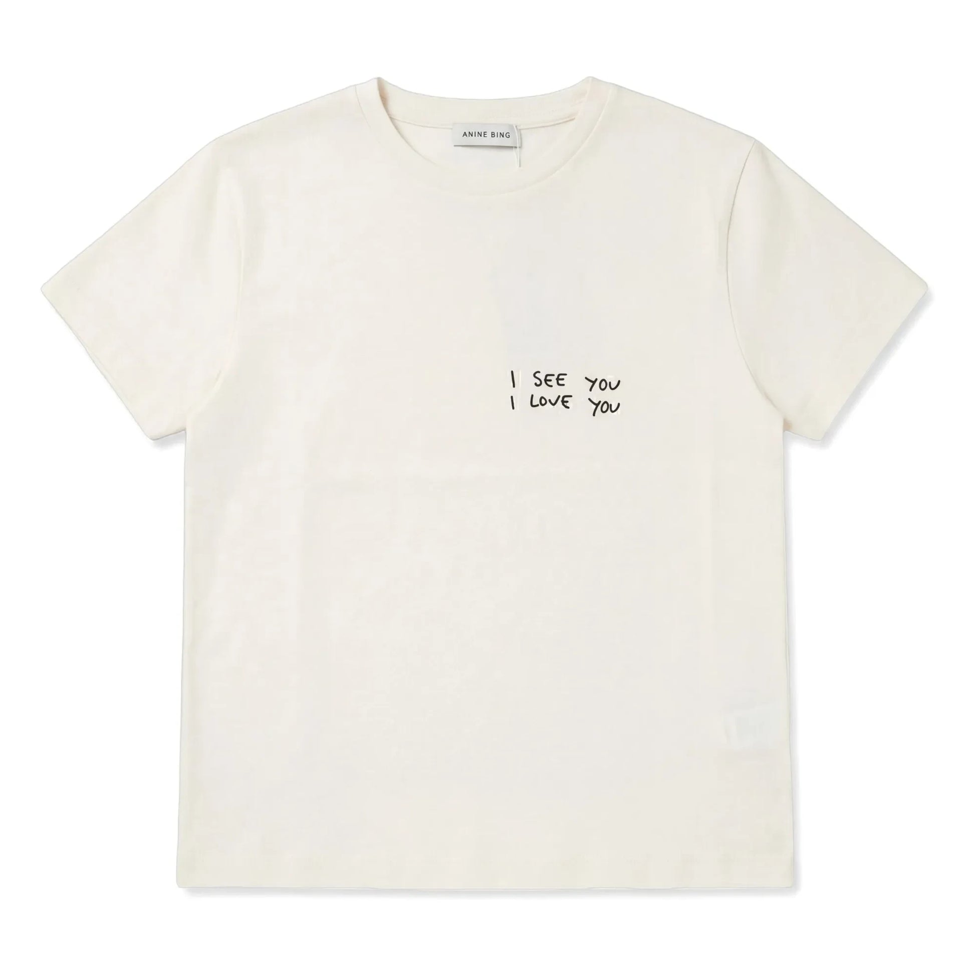 Anine Bing - Shelley T-shirt | Pale yellow
