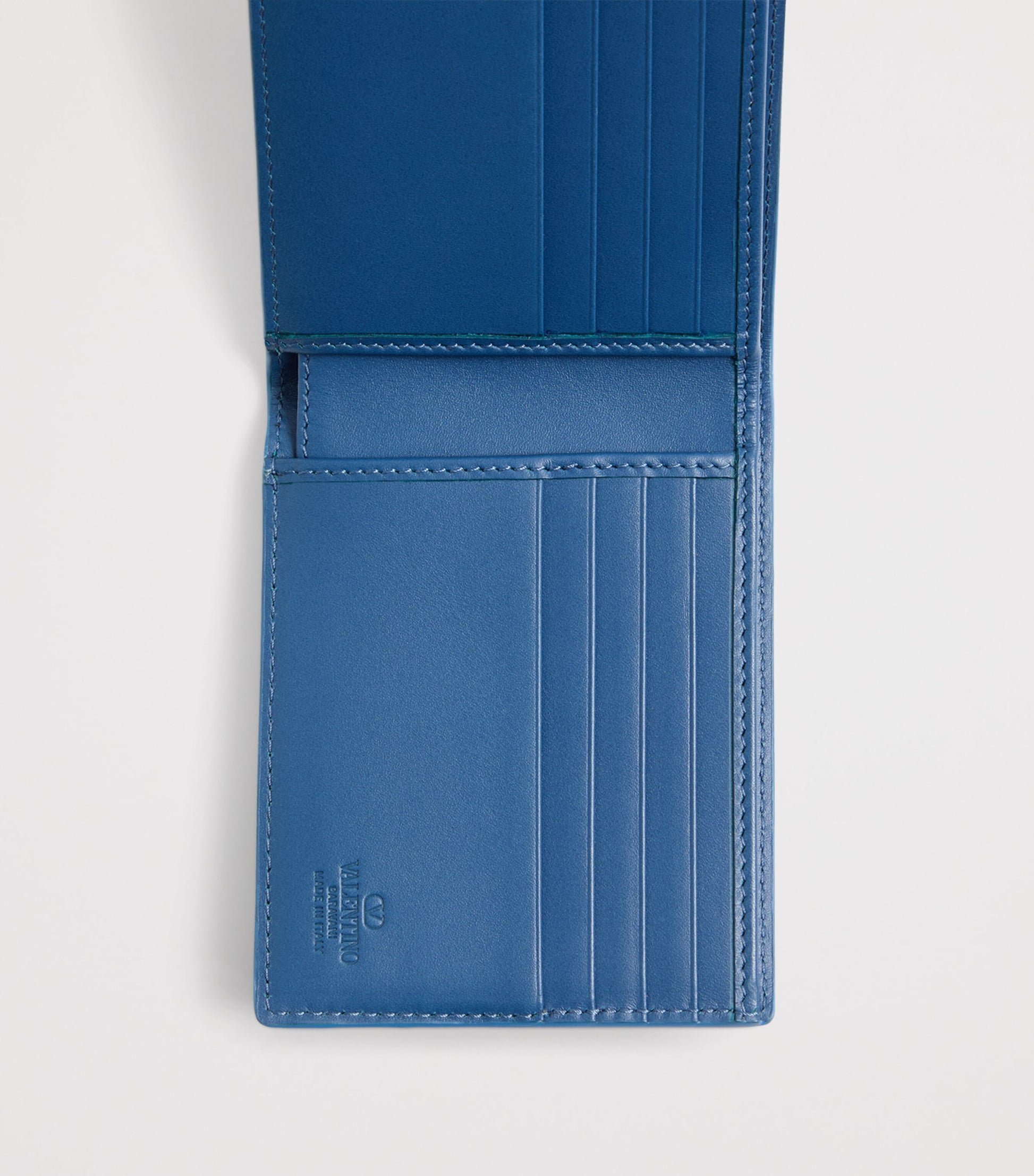 Valentino Garavani Leather VLogo Signature Bifold Wallet