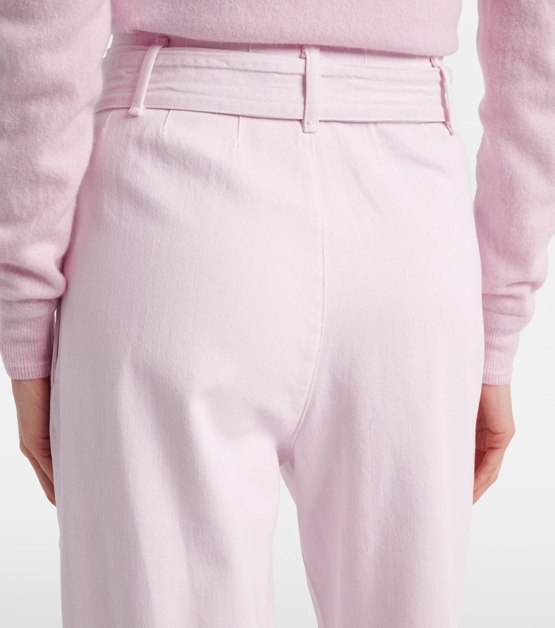 Agolde - x Maria McManus belted wide-leg jeans