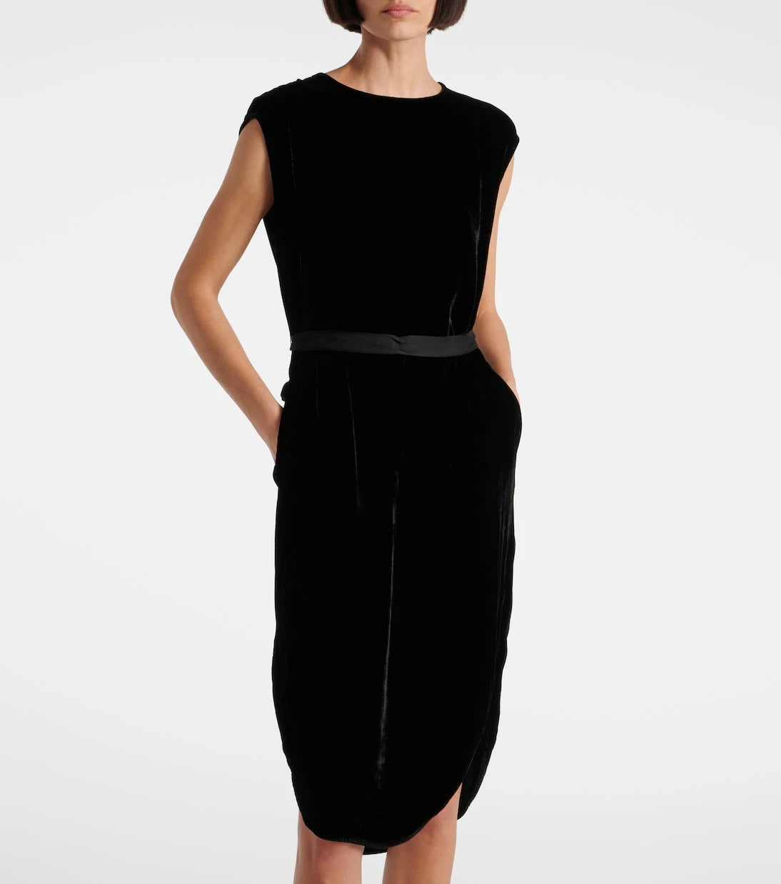 Velvet - Velvet midi dress