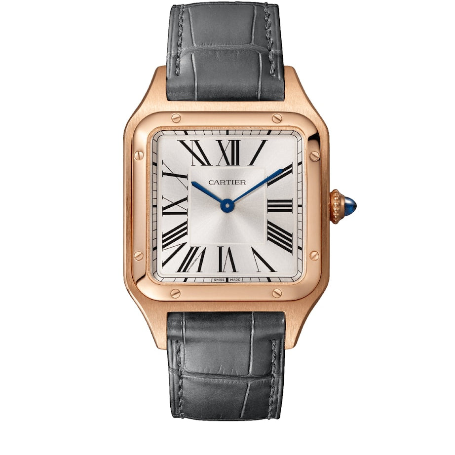 Rose Gold Santos-Dumont Watch 31.4mm