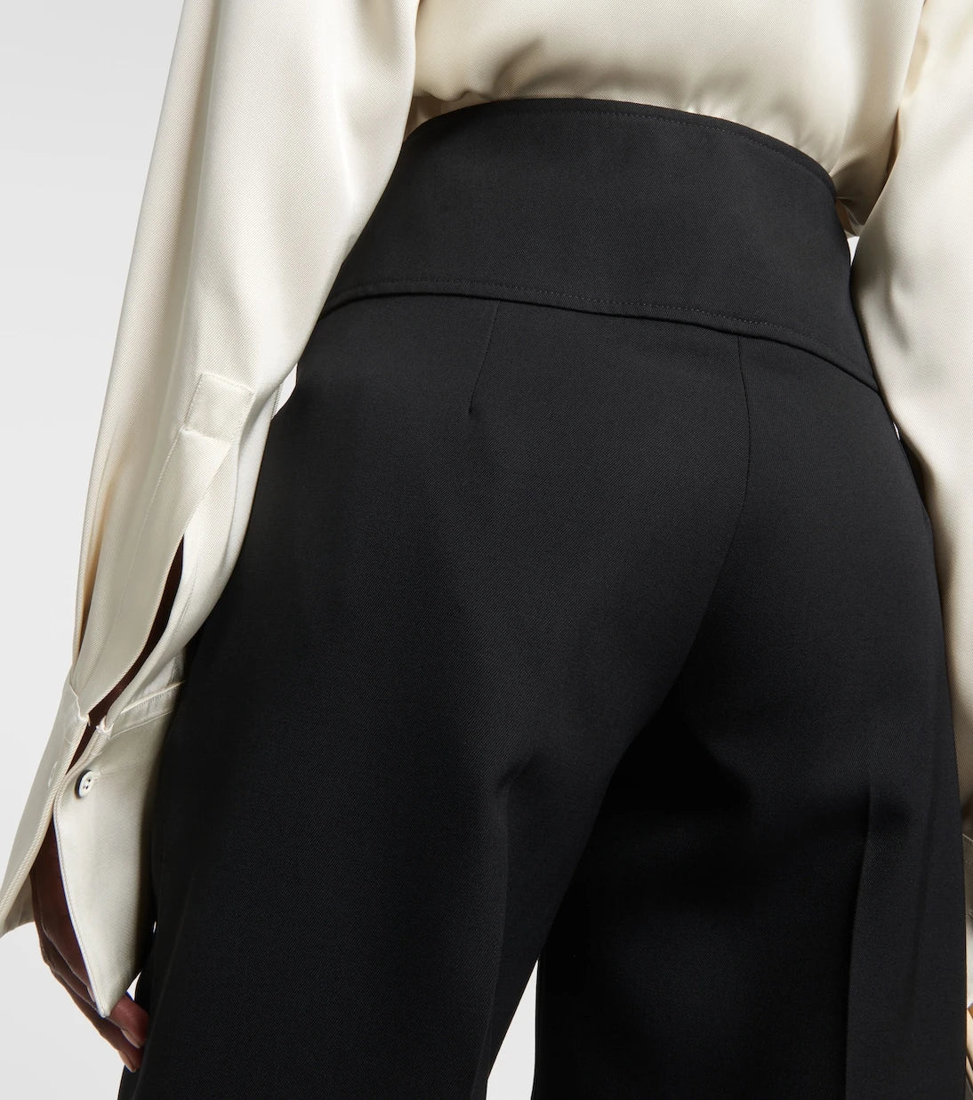 Jil Sander - High-rise wool wide-leg pants