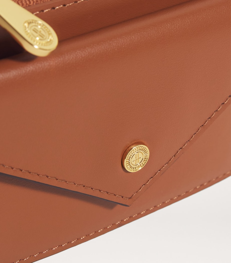 Tan Smooth Leather Card Holder