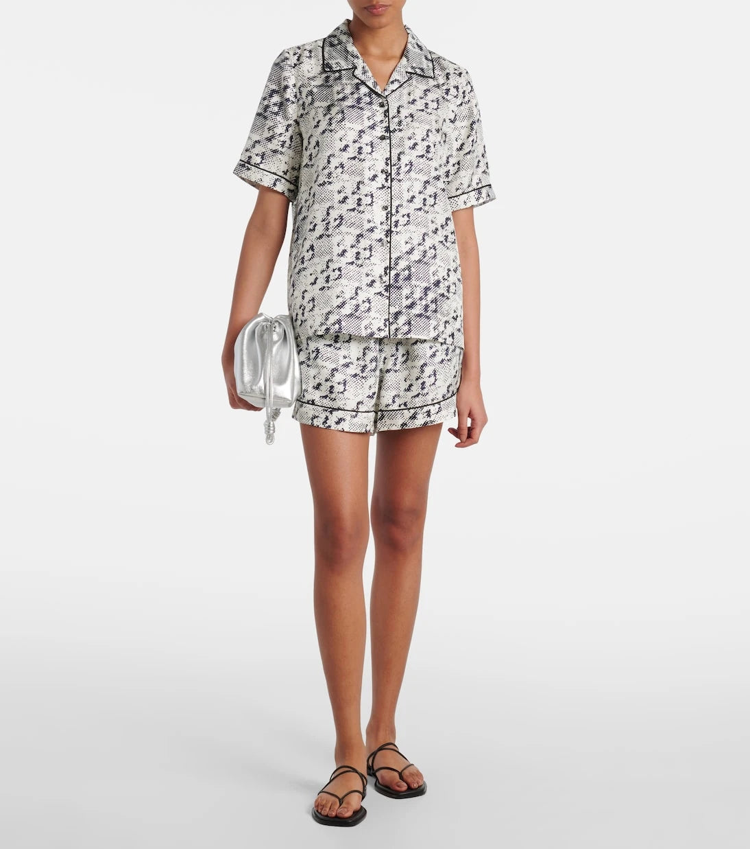 Tory Burch - Printed silk shirt