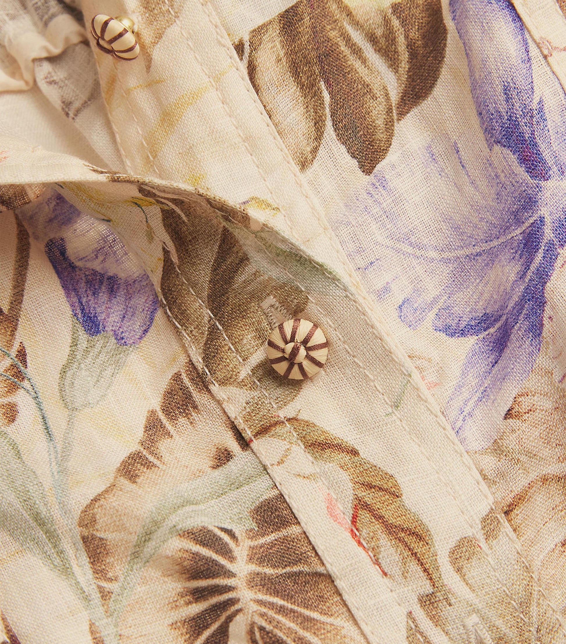 Multi Linen Ascension Playsuit