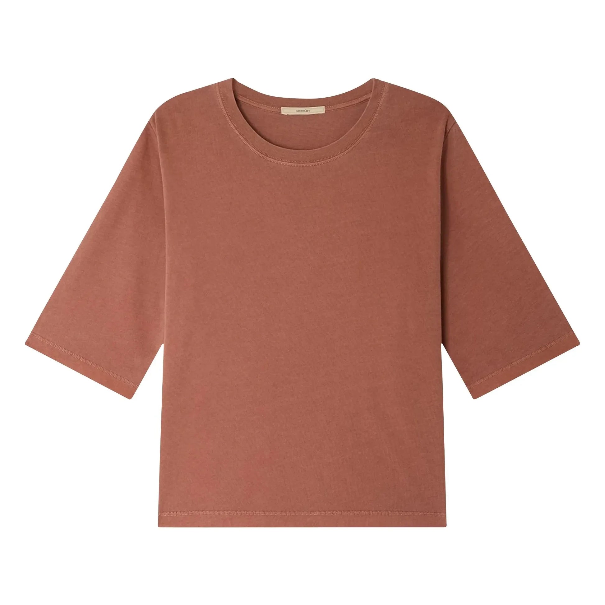 Sessùn - Sergio Cotton T-shirt | Terracotta