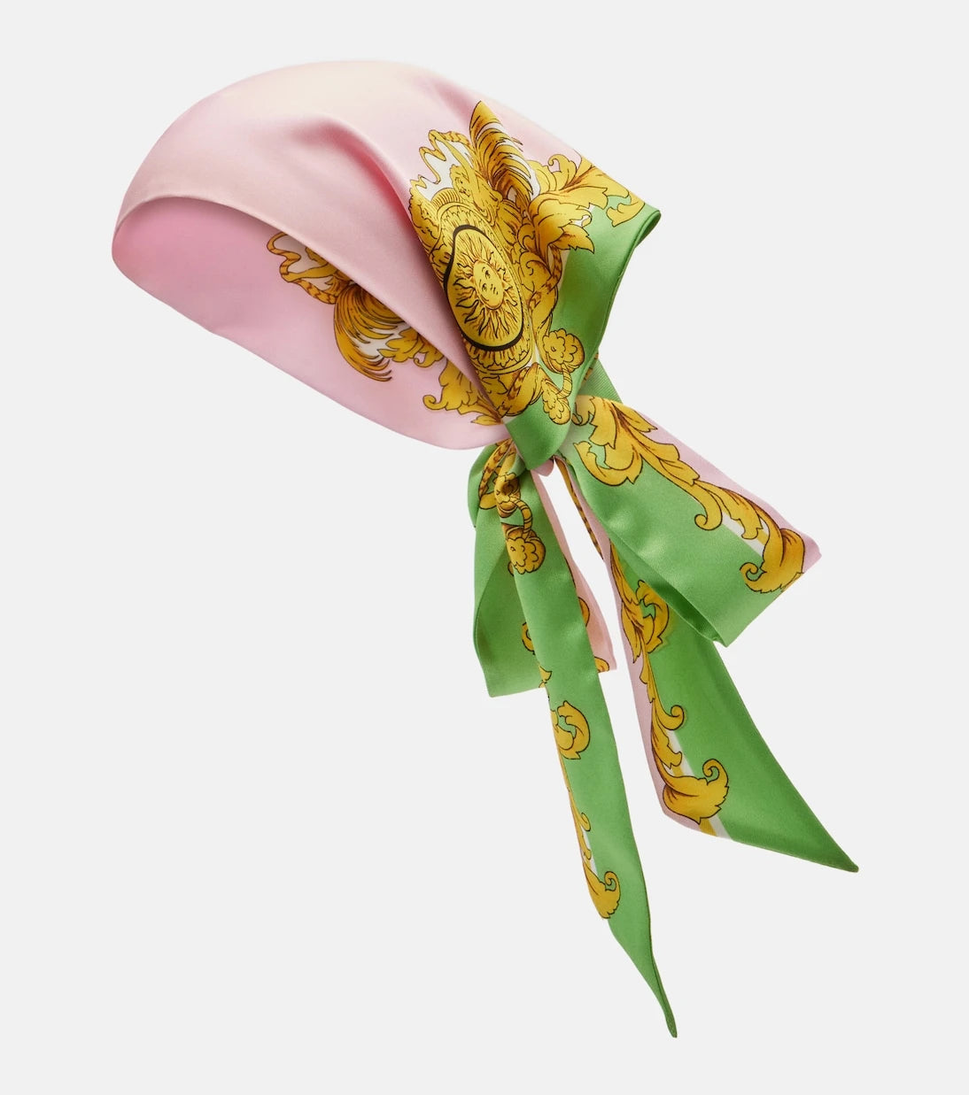 Versace - Printed silk twill scarf