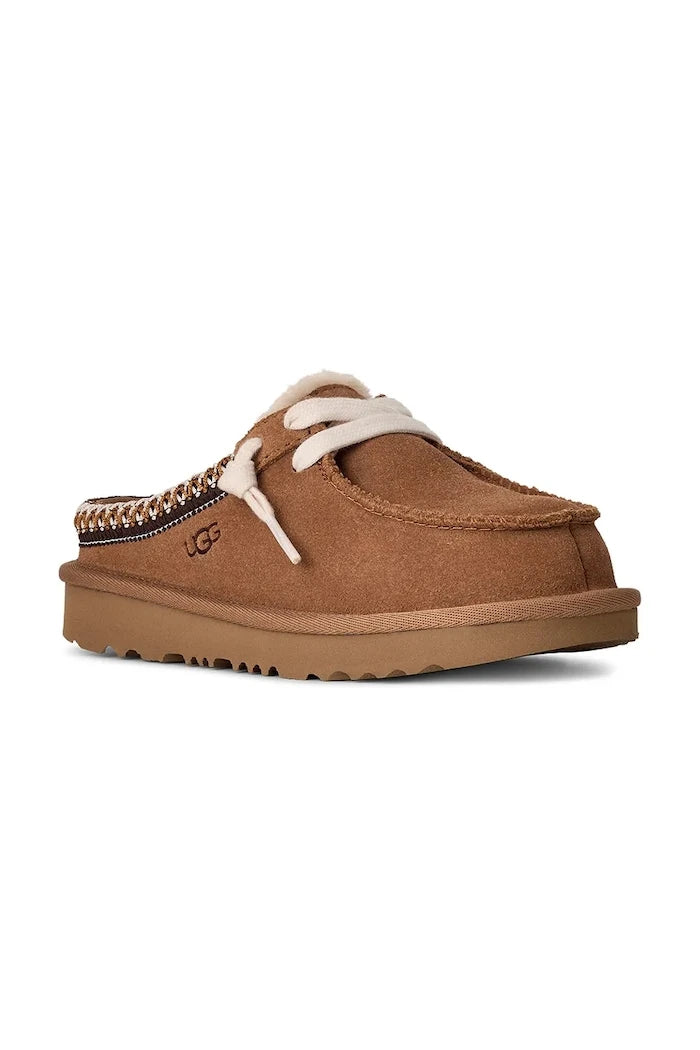 Детски велурени чехли UGG TASMAN MULE
