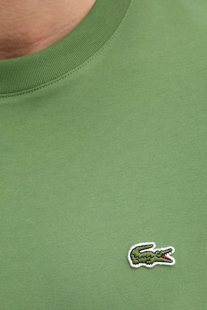 Lacoste basic erkek pamuklu tişört