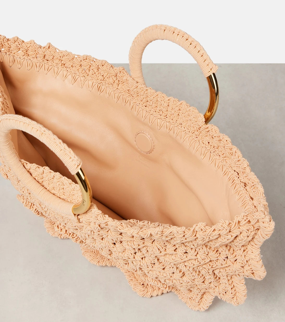 Chloé - Bracelet Paravent Small crochet tote bag