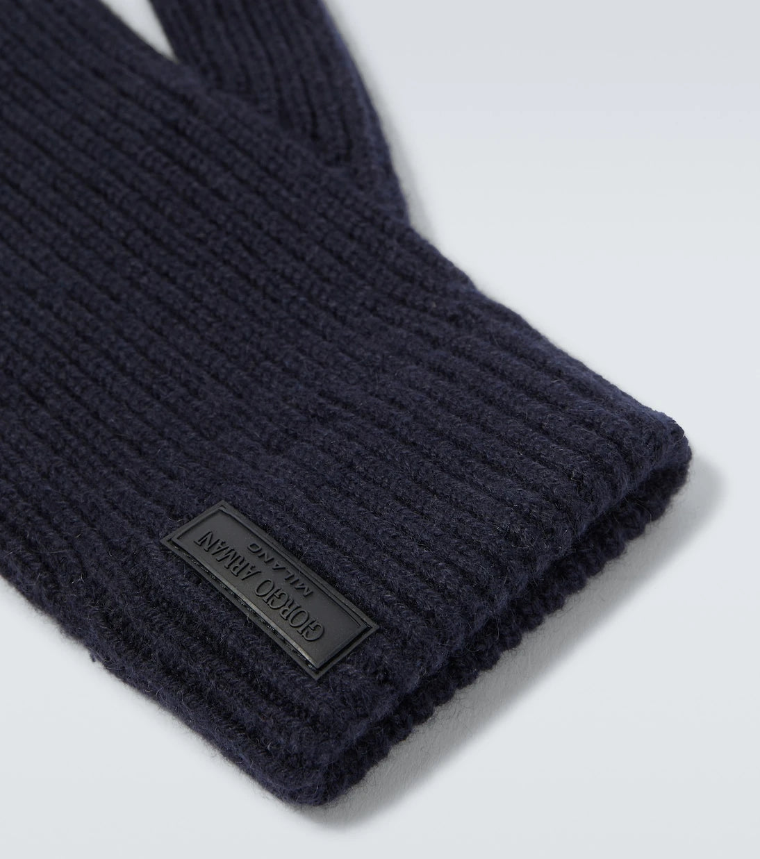 Giorgio Armani - Ribbed-knit cashmere gloves