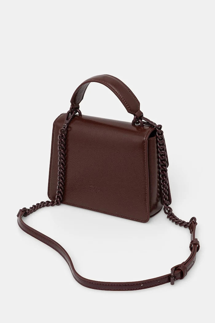 Pinko чанта crossbody дамска от кожа