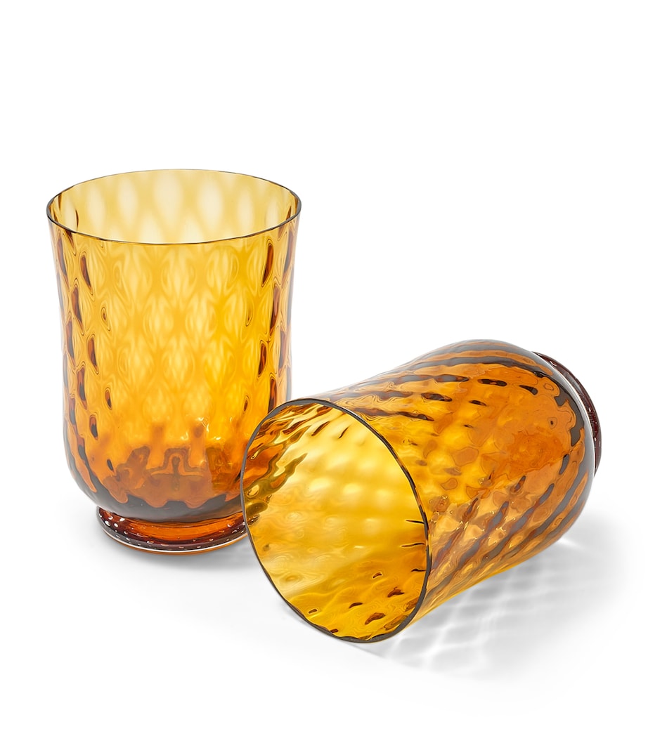Cabana Magazine Murano Glass Balloton Tumbler