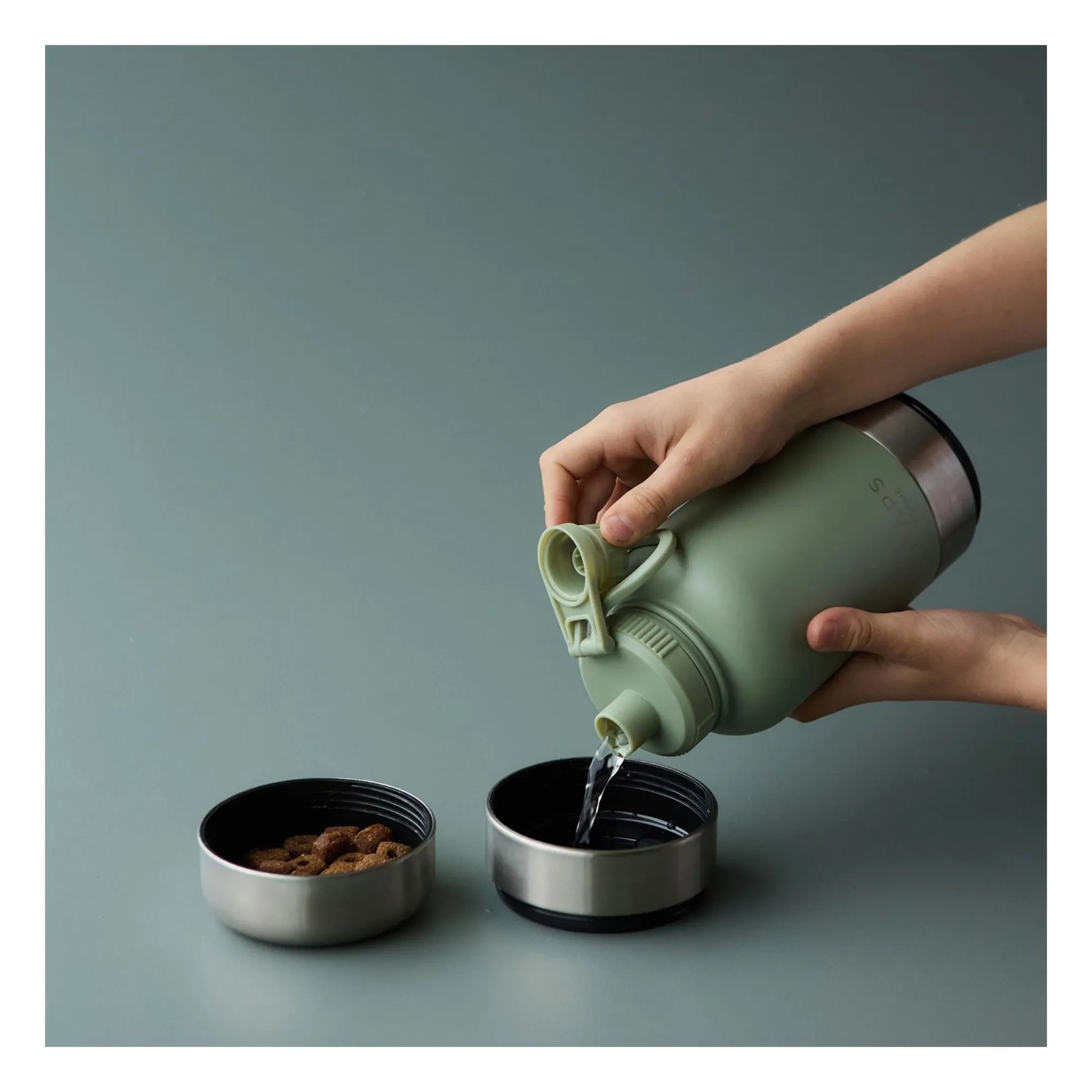 Haps Nordic - Haps Go dog bottle - 900 ml | Mint Green